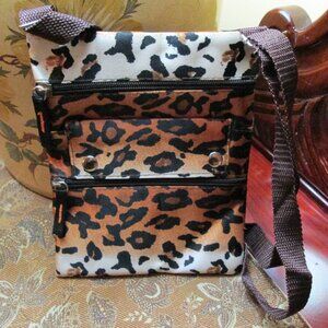 Crossbody Animal Print Pouch
